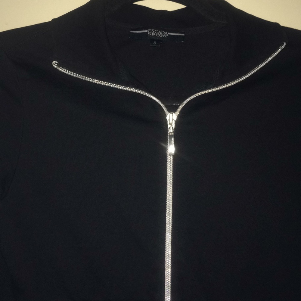ESCADA SPORT jacket black size S, fits like XS